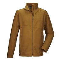 KILLTEC KOW 65 MN FLC JCKT Fleecejacke Herren - Cognac