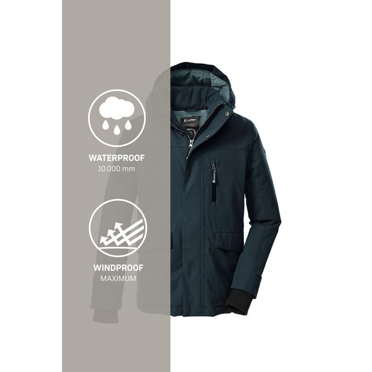 KILLTEC KILLTEC KOW 233 BYS JCKT Softshelljacke Kinder - Blau3023 - 4 | SportScheck