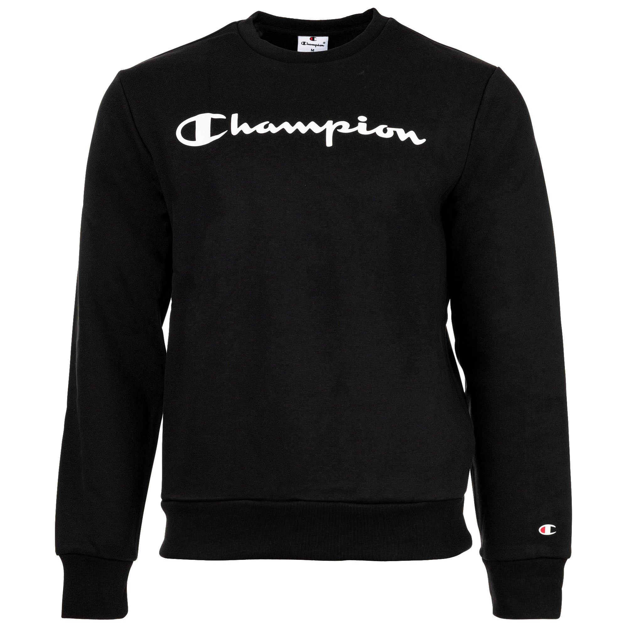CHAMPION Sweatshirt Sweatshirt Herren - Schwarz