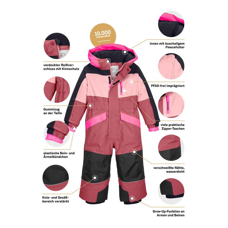 first instinct by killtec first instinct by killtec FISW 47 MNS ONPC Skijacke Kinder - Rose4027 - 3 | SportScheck