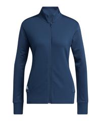 adidas Texture Golf Jacke Damen Trainingsjacke Damen - blau
