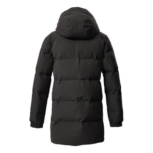 Rückansicht von KILLTEC KOW 238 BYS QLTD PRK Funktionsjacke Kinder Steingrau071