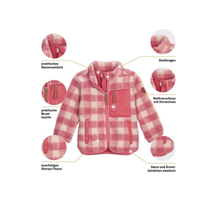 first instinct by killtec first instinct by killtec FIOW 50 MNS FLC JCKT Fleecejacke Kinder - Rose4027 - 4 | SportScheck