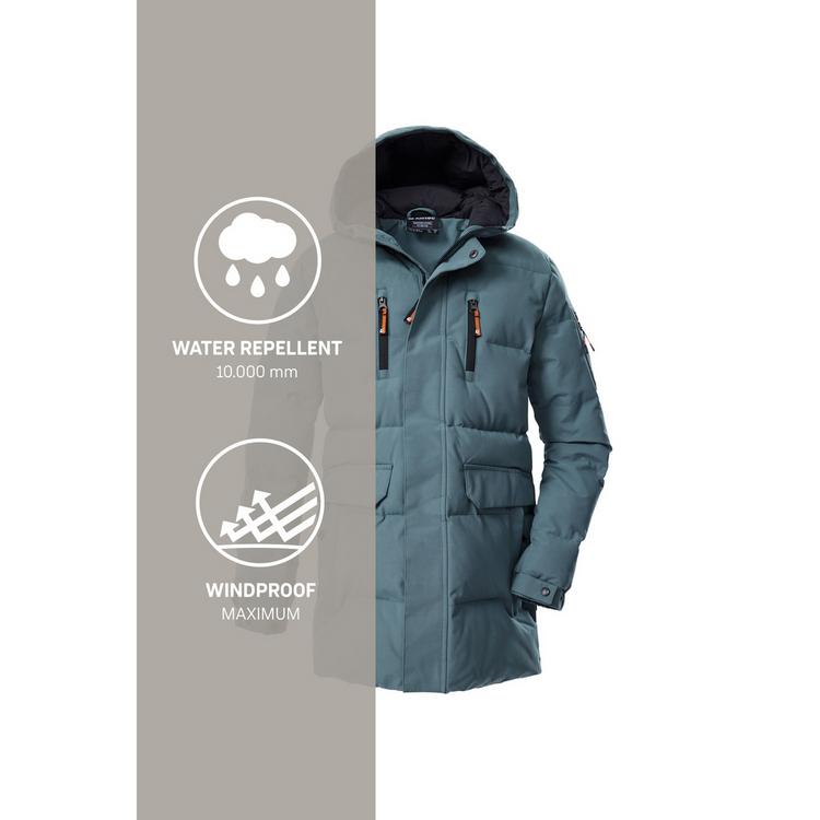 KILLTEC KILLTEC KOW 238 BYS QLTD PRK Funktionsjacke Kinder - Rauchblau - 4 | SportScheck