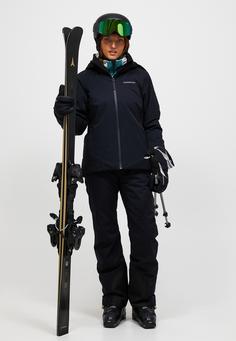 Rückansicht von Peak Performance Skijacke Damen BLACK