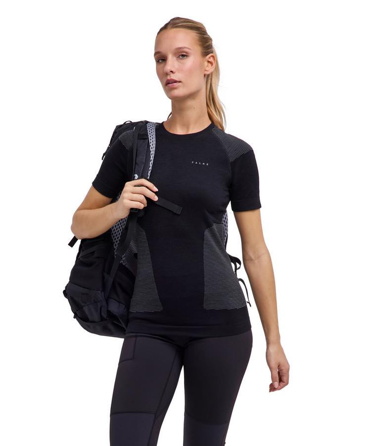 Falke Falke Backpack-Ready Shirt T-Shirt Damen - black (3000) - 0 | SportScheck