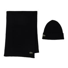 Lacoste Mütze Beanie Herren Schwarz