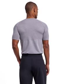 Rückansicht von Falke Backpack-Ready Shirt Funktionsshirt Herren grey-heather (3757)