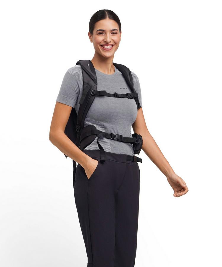 Falke Falke Backpack-Ready Shirt T-Shirt Damen - grey-heather (3757) - 0 | SportScheck