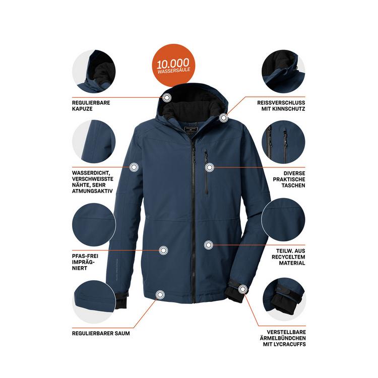 KILLTEC KILLTEC KOW 81 MN JCKT Funktionsjacke Herren - Blau3042 - 3 | SportScheck