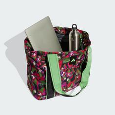 Rückansicht von adidas ADIDAS FARM BOWLING TASCHE Umhängetasche Damen Black / Glory Purple / Active Maroon