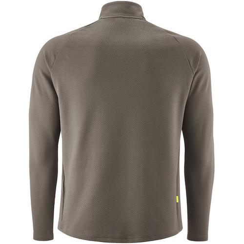 Rückansicht von Gonso Essential Jersey Longsleeve Therm M Fahrradtrikot Herren Grau0633