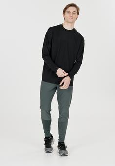 Rückansicht von Virtus Roger V2 Langarmshirt Herren 1001A Black