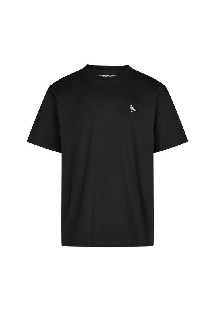 Cleptomanicx Cleptomanicx Printshirt Herren - Black - 0 | SportScheck