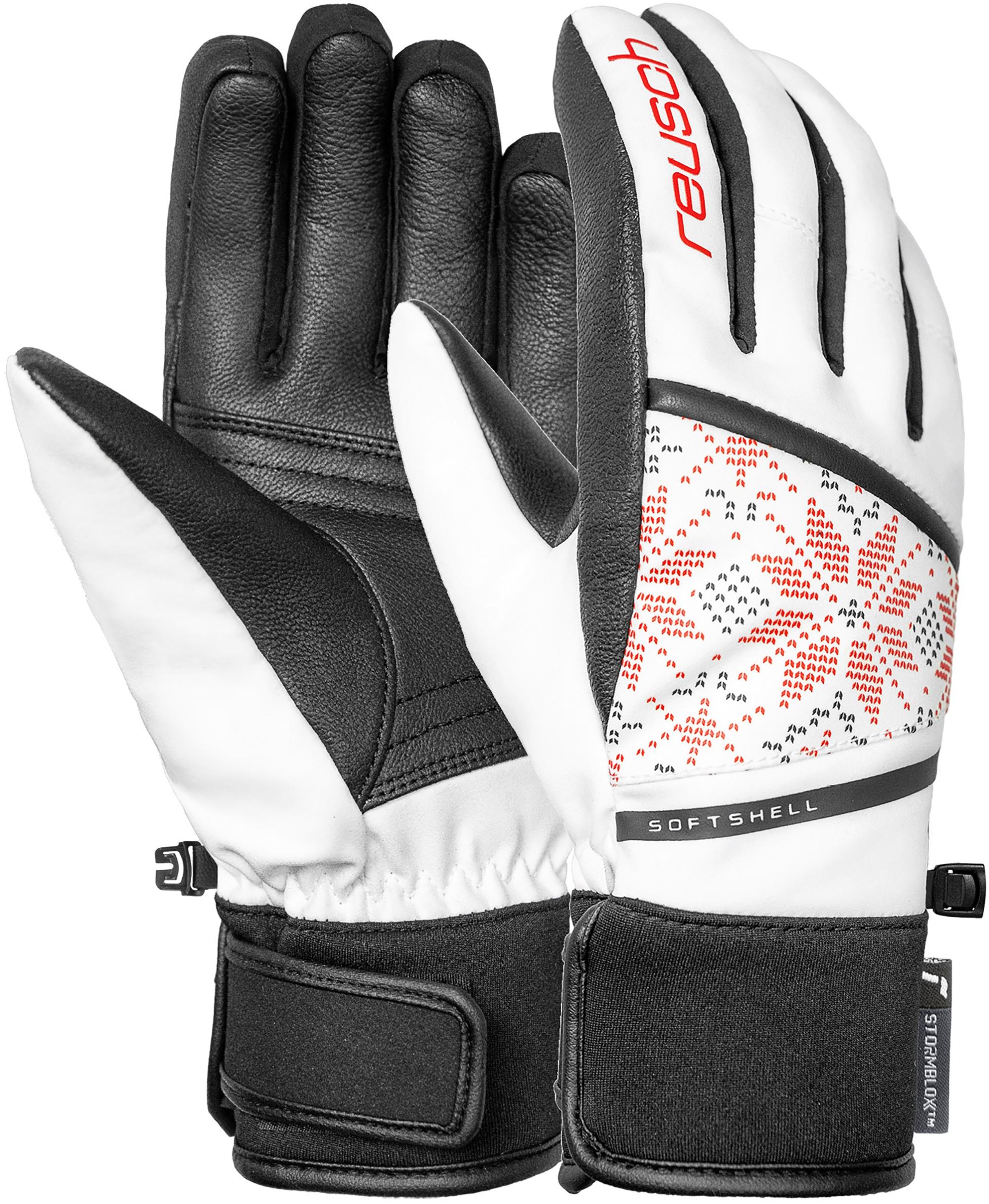 Reusch Tessa STORMBLOXX&trade; Handschuh - 1038 whit/fire red snflak