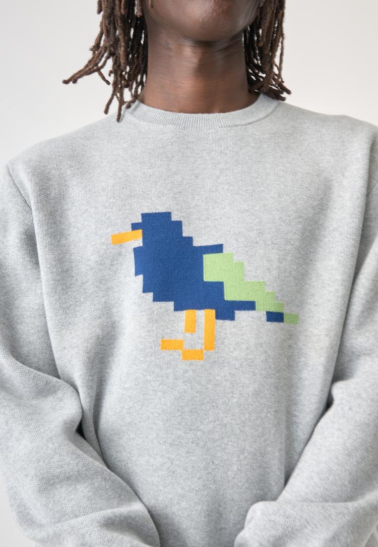 Cleptomanicx Cleptomanicx Longsweat Herren - Melange Gray - 2 | SportScheck