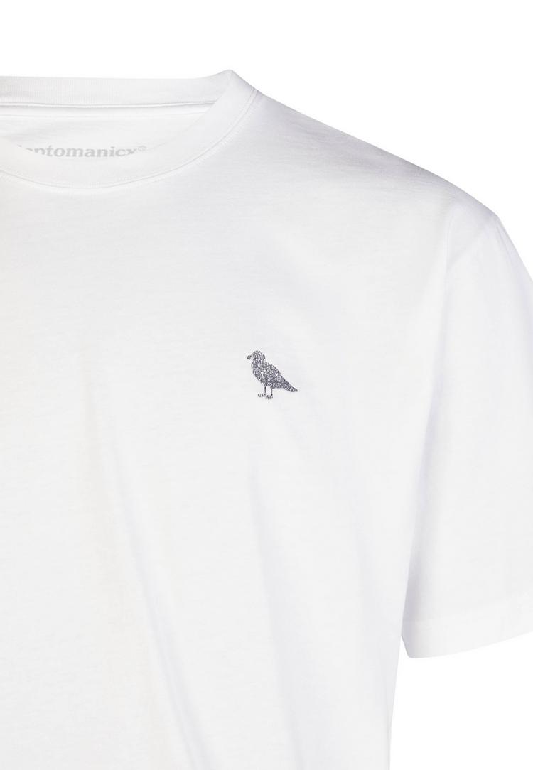 Cleptomanicx Cleptomanicx Printshirt Herren - White - 3 | SportScheck