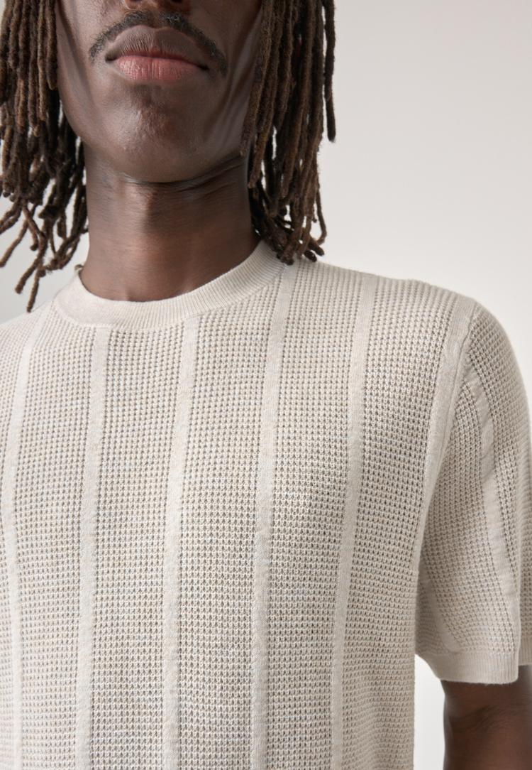 Cleptomanicx Cleptomanicx T-Shirt Herren - Parchment - 2 | SportScheck