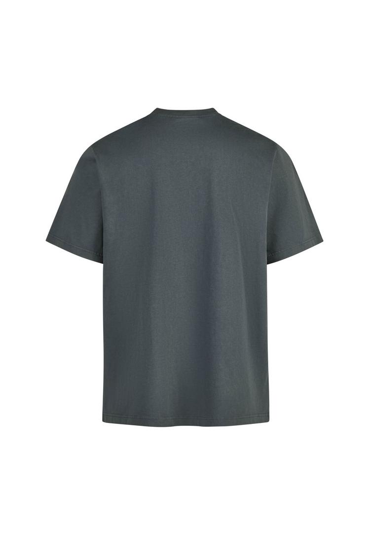 Cleptomanicx Cleptomanicx Printshirt Herren - Blue Graphite - 1 | SportScheck