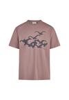 Cleptomanicx Printshirt Herren - Peppercorn