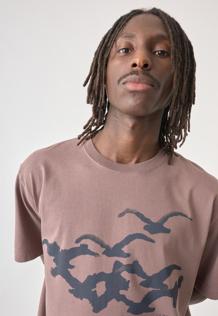 Cleptomanicx Cleptomanicx Printshirt Herren - Peppercorn - 2 | SportScheck