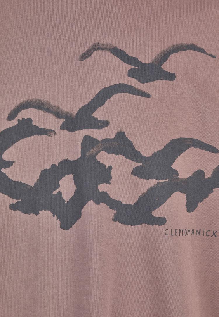 Cleptomanicx Cleptomanicx Printshirt Herren - Peppercorn - 3 | SportScheck