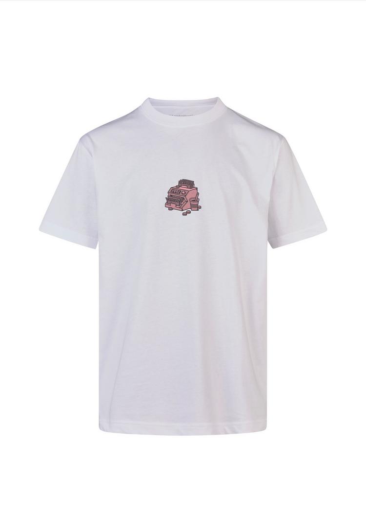 Cleptomanicx Cleptomanicx Printshirt Herren - White - 0 | SportScheck