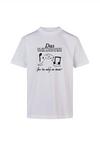 Cleptomanicx Printshirt Herren - White