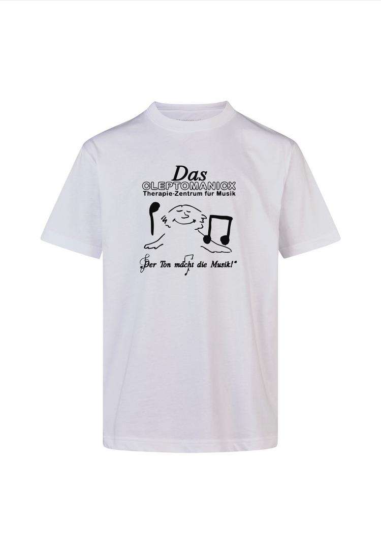 Cleptomanicx Cleptomanicx Printshirt Herren - White - 0 | SportScheck