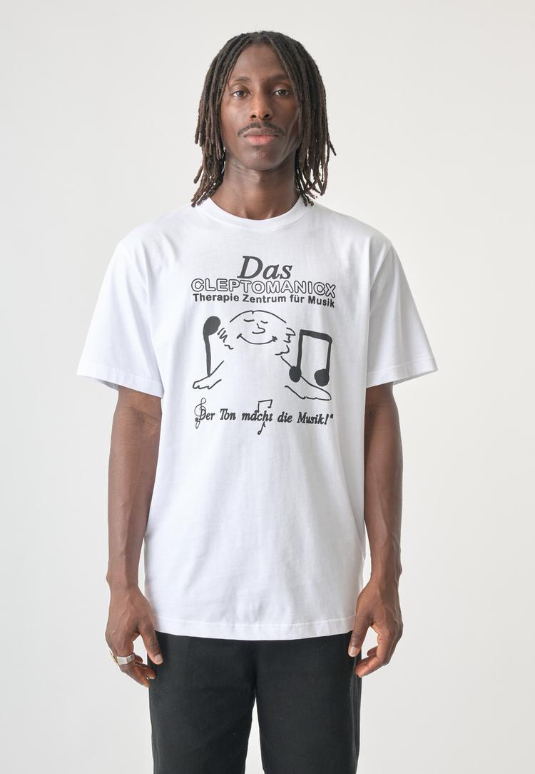 Cleptomanicx Cleptomanicx Printshirt Herren - White - 1 | SportScheck
