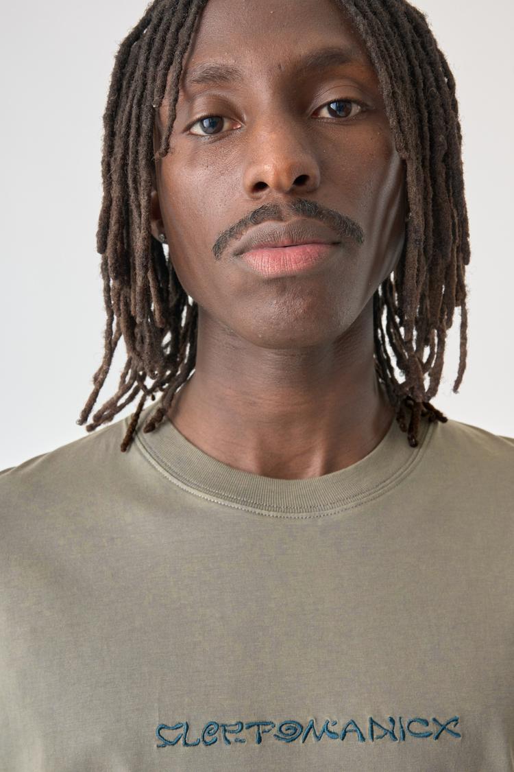 Cleptomanicx Cleptomanicx Mysto Typo Langarmshirt Herren - Lava Smoke - 2 | SportScheck