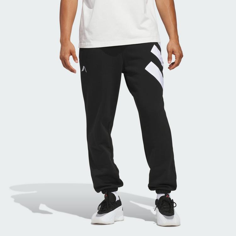 adidas adidas Anthony Edwards Foundation Fleece Hose Trainingshose Herren - Black - 0 | SportScheck