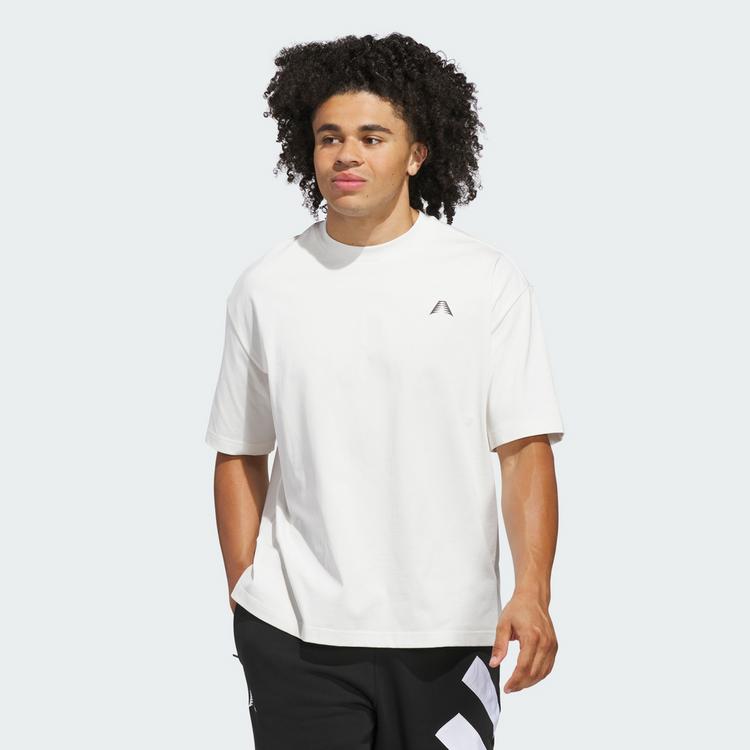 adidas adidas Anthony Edwards Shirt Basketball Shirt Herren - Cloud White - 0 | SportScheck