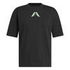 adidas ANTHONY EDWARDS BELIEVE THAT T-SHIRT Basketball Shirt Herren - Black / Lime Burst