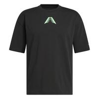 adidas ANTHONY EDWARDS BELIEVE THAT T-SHIRT Basketball Shirt Herren - Black / Lime Burst