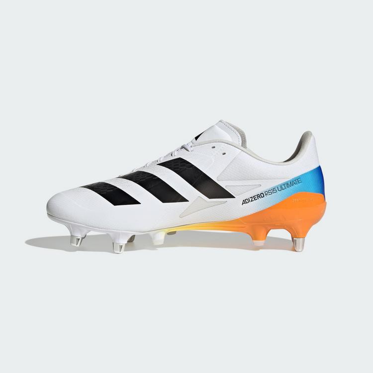 adidas adidas Adizero RS15 Ultimate SG Rugbyschuh Rugbyschuhe - Cloud White / Core Black / Lucid Tangerine - 4 | SportScheck
