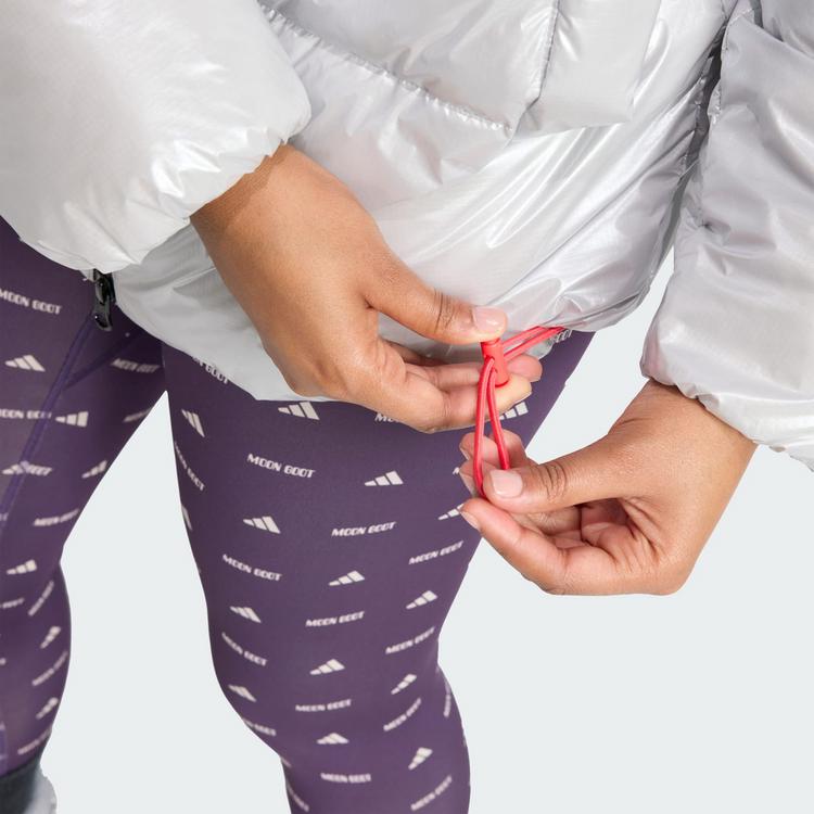 adidas adidas adidas&nbsp;x&nbsp;MOON BOOT Puffer Jacken Jacke Damen - Matte Silver - 0 | SportScheck