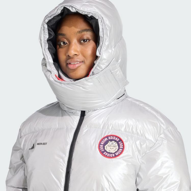 adidas adidas adidas&nbsp;x&nbsp;MOON BOOT Puffer Jacken Jacke Damen - Matte Silver - 1 | SportScheck