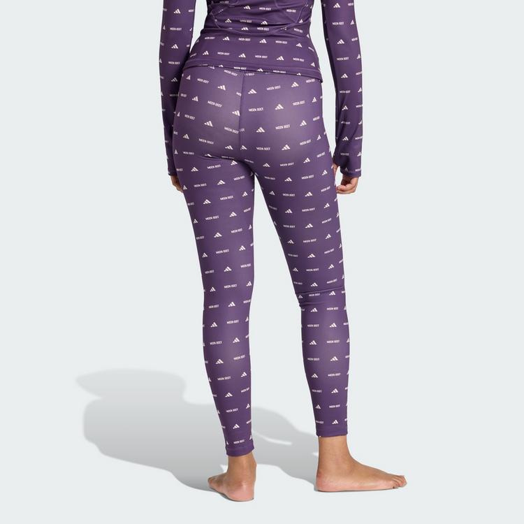 adidas adidas adidas x MOON BOOT Legging Leggings Damen - Aurora Plum / Bliss - 1 | SportScheck