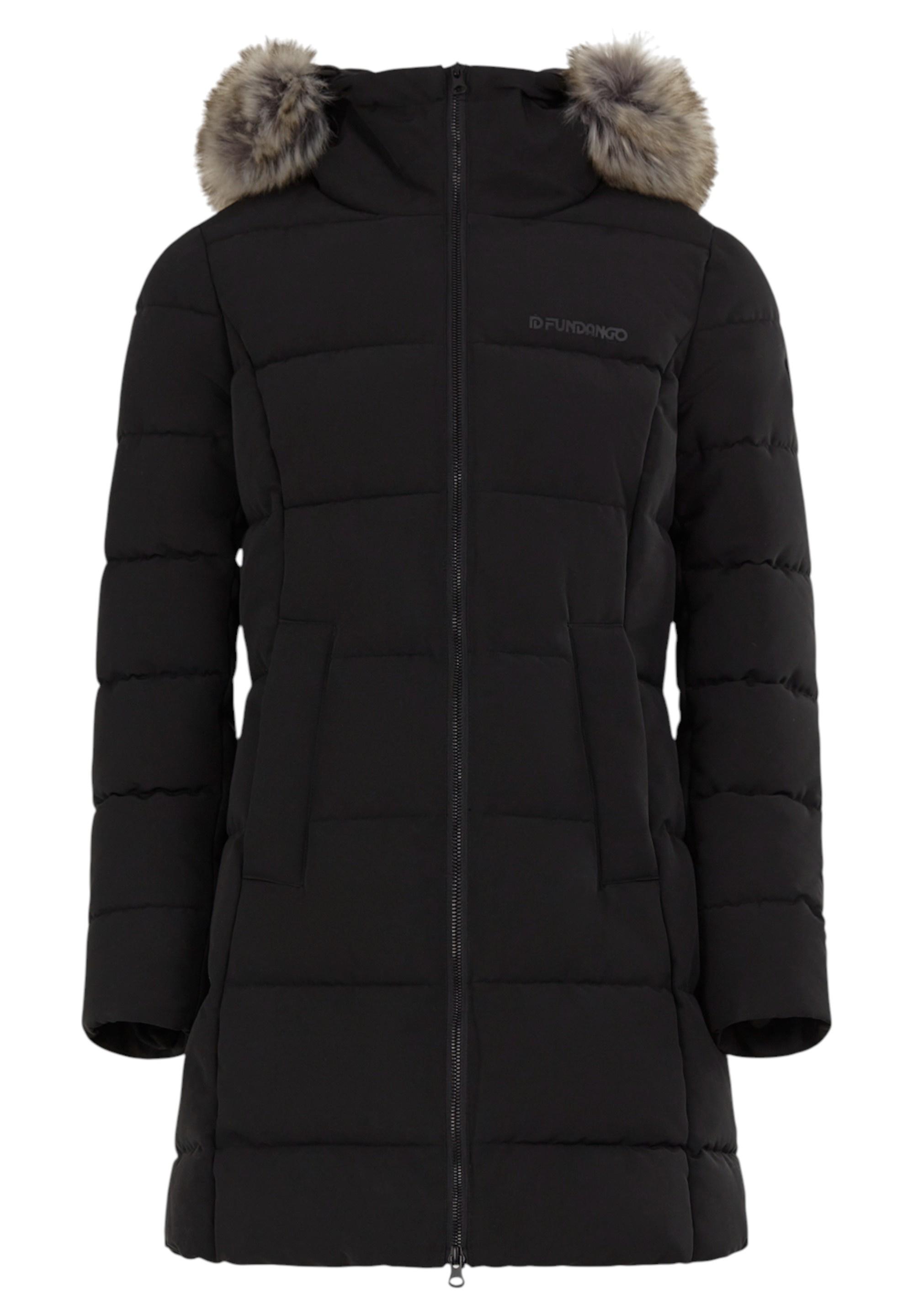 FUNDANGO Melody Padded Jacket Winterjacke Damen - schwarz