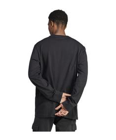 Rückansicht von adidas Sweatshirt Sweatshirt Sweatshirt Herren schwarz