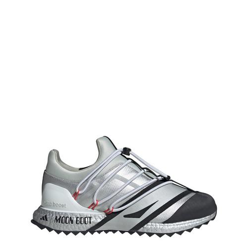 Rückansicht von adidas ADIDAS X MOON BOOT ULTRABOOST 1.0 Sneaker Silver Metallic / Core Black / Semi Lucid Red