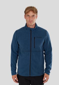 Rückansicht von FUNDANGO Jeffrey Fullzip Fleece Fleecejacke Herren navy