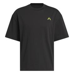 adidas Anthony Edwards Shirt Basketball Shirt Herren Black / Solar Red