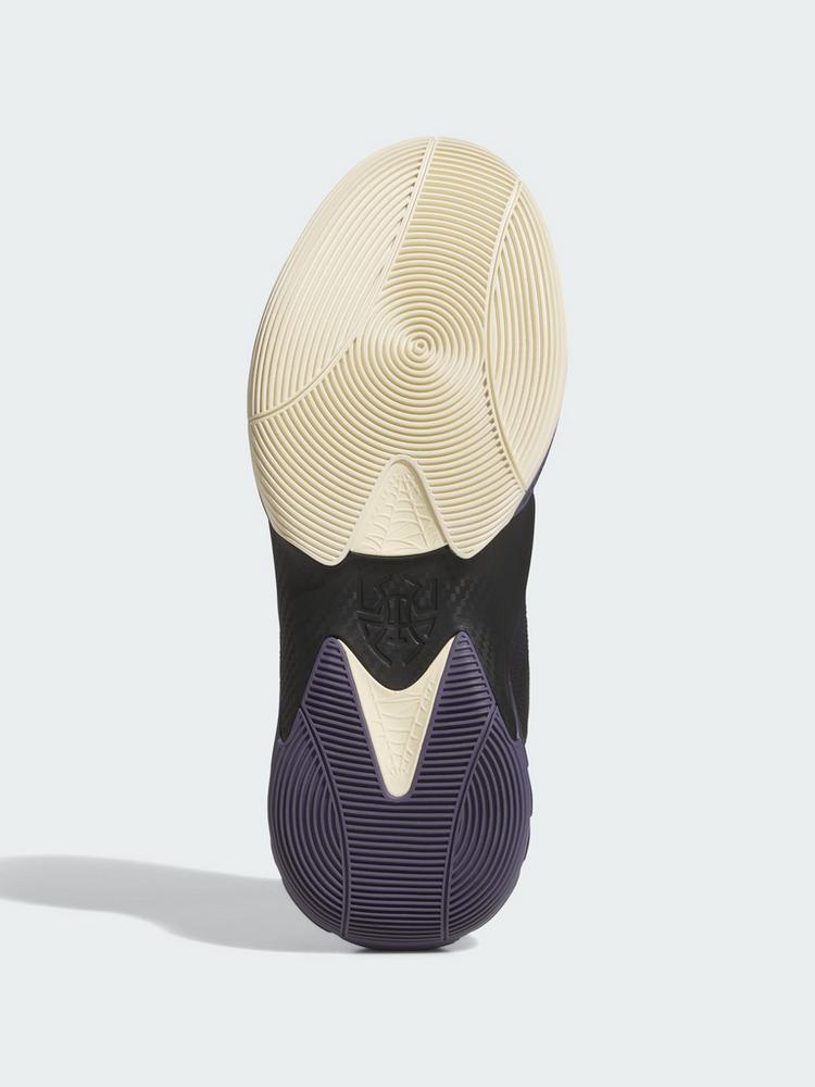 adidas adidas D.O.N. Issue 7 Schuh Basketballschuhe - Core Black / Preloved Violet / Warm Vanilla - 2 | SportScheck