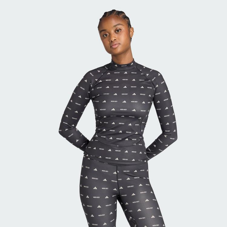 adidas adidas adidas&nbsp;x&nbsp;MOON BOOT LANG&Auml;RMLIGES SHIRT, Langarmshirt Damen - Black / Bliss - 0 | SportScheck