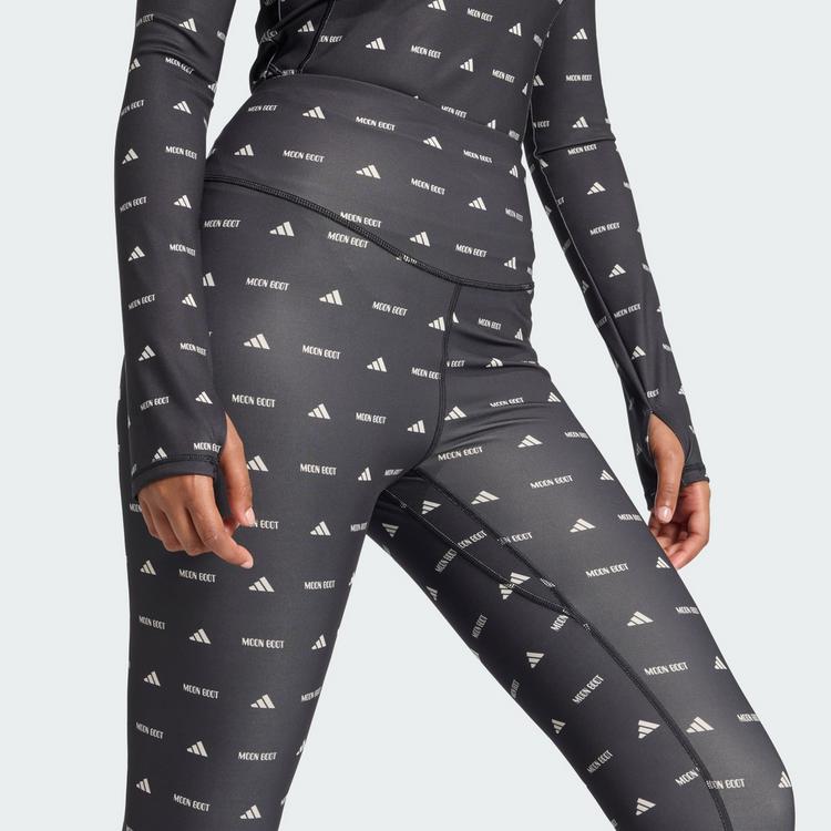 adidas adidas adidas x MOON BOOT Legging Leggings Damen - Black / Bliss - 0 | SportScheck