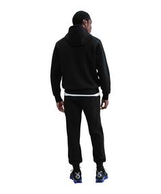 Rückansicht von Nike Club Neo Varsity Hoody Shorts Herren schwarzschwarz