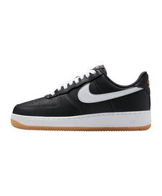 Rückansicht von Nike Air Force 1 '07 LV8 Weiß Sneaker Herren grauorange