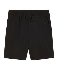 Rückansicht von PUMA Classics Woven 6in Short Sweathose Herren schwarz